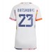 België Michy Batshuayi #23 Voetbalkleding Uitshirt Dames WK 2022 Korte Mouwen